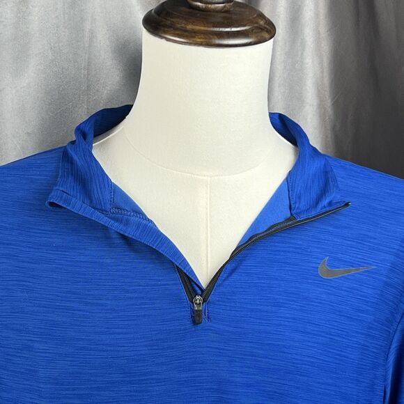Nike Mens M Golf Shirt Dri-Fit Element Running Athletic Running Outdoor Training - Picture 3 of 14